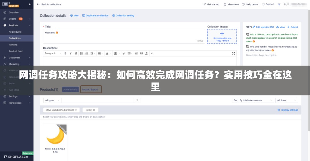 网调任务攻略大揭秘：如何高效完成网调任务？实用技巧全在这里