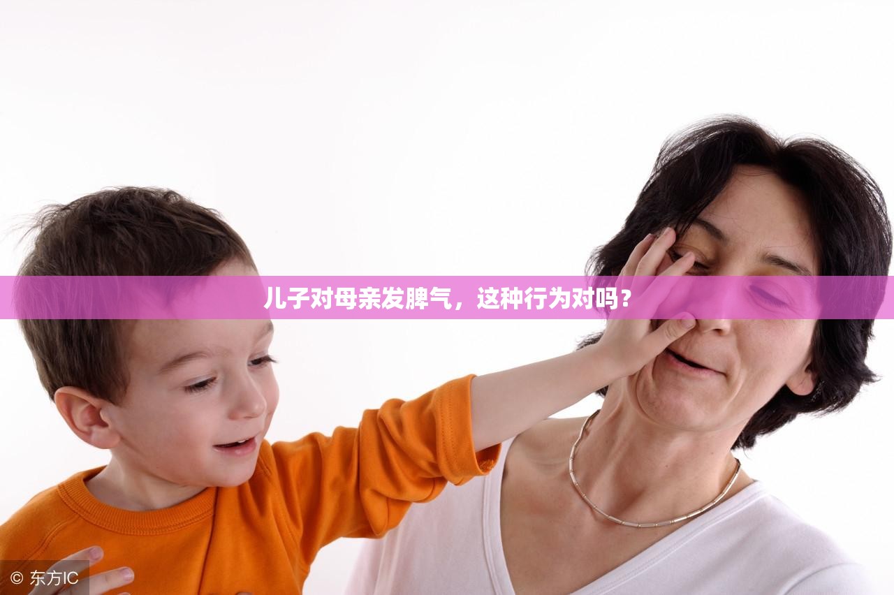 儿子对母亲发脾气，这种行为对吗？