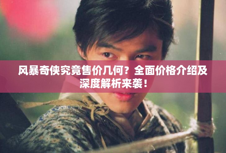 风暴奇侠究竟售价几何？全面价格介绍及深度解析来袭！