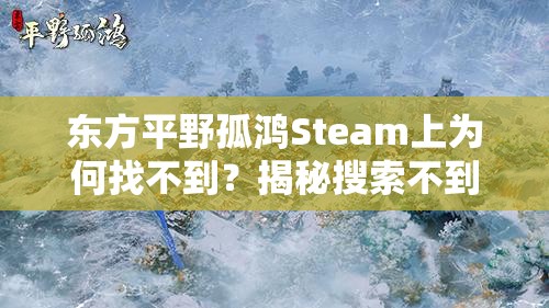 东方平野孤鸿Steam上为何找不到？揭秘搜索不到东方平野孤鸿的真相