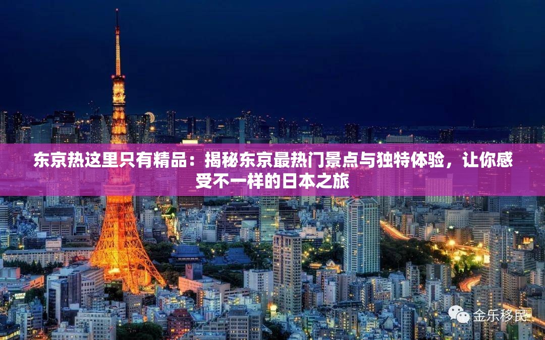 东京热这里只有精品：揭秘东京最热门景点与独特体验，让你感受不一样的日本之旅