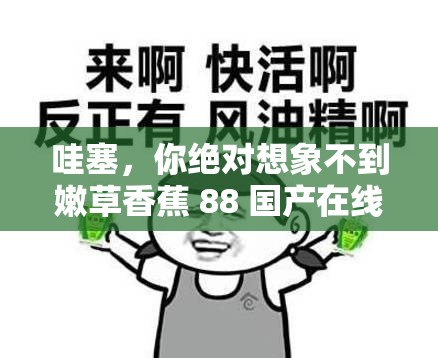 哇塞，你绝对想象不到嫩草香蕉 88 国产在线，让你心跳加速