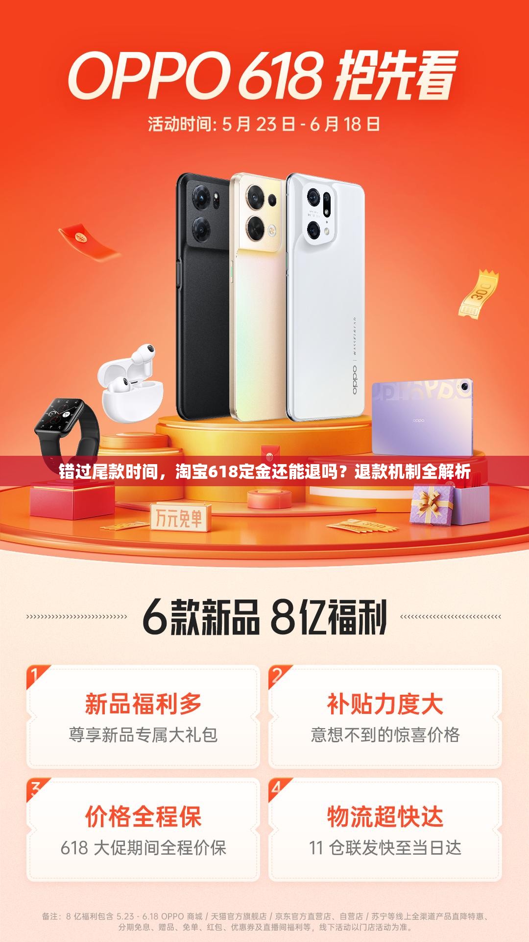 错过尾款时间，淘宝618定金还能退吗？退款机制全解析