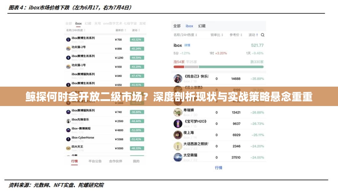 鲸探何时会开放二级市场？深度剖析现状与实战策略悬念重重
