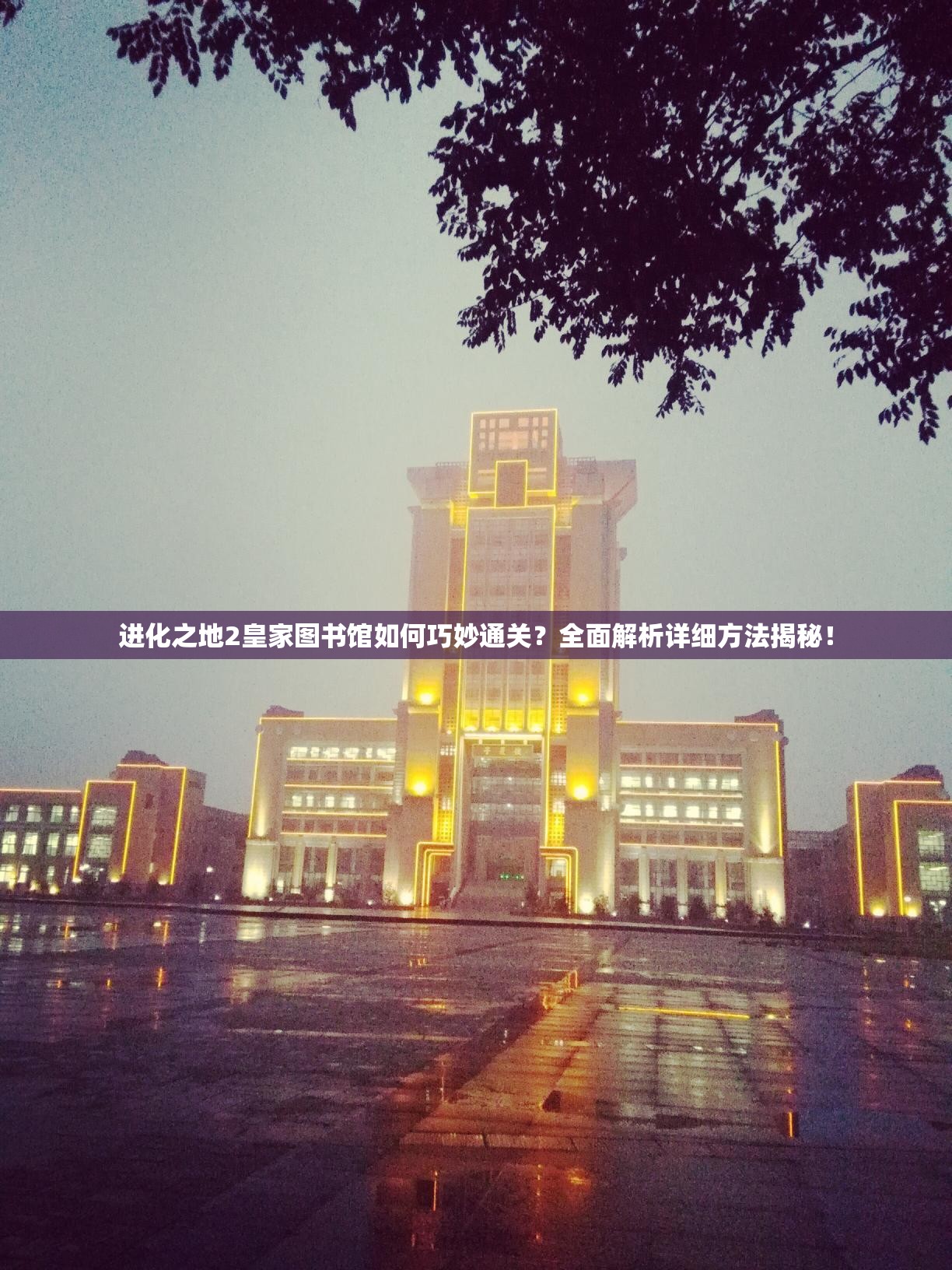 进化之地2皇家图书馆如何巧妙通关？全面解析详细方法揭秘！