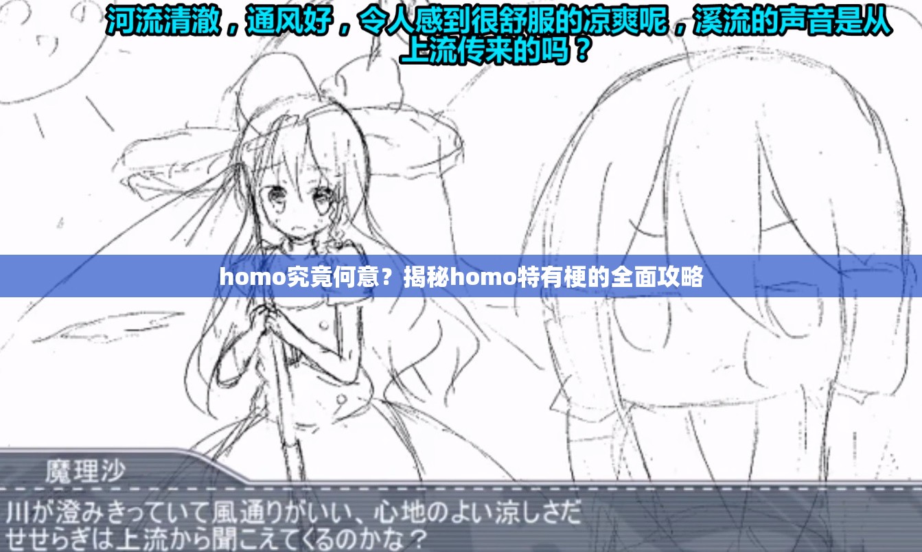 homo究竟何意？揭秘homo特有梗的全面攻略