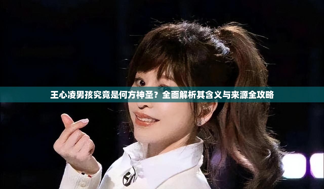 王心凌男孩究竟是何方神圣？全面解析其含义与来源全攻略