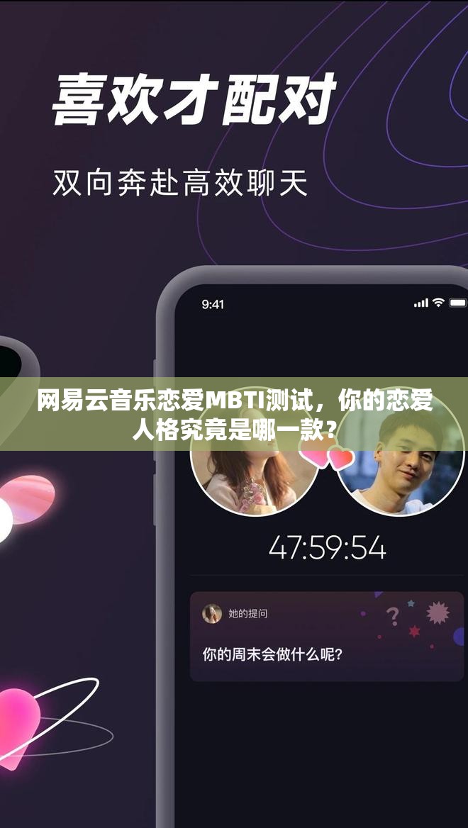 网易云音乐恋爱MBTI测试，你的恋爱人格究竟是哪一款？