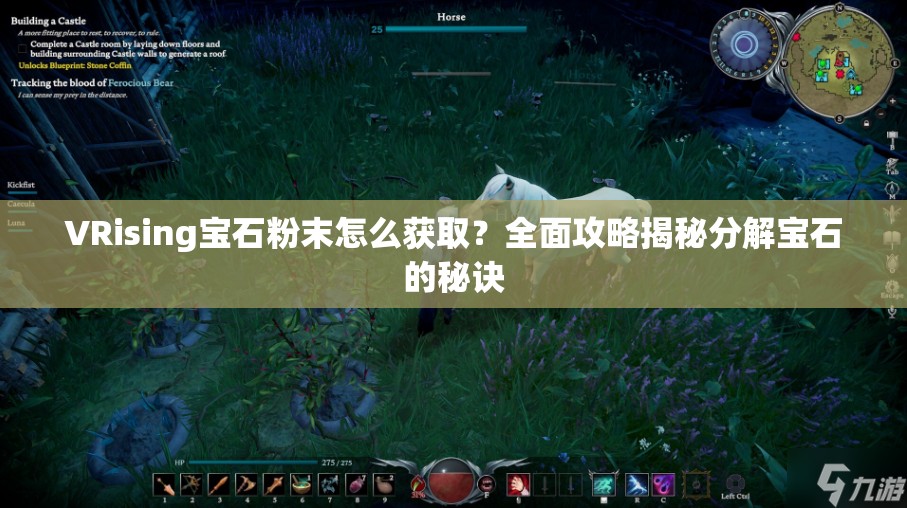 VRising宝石粉末怎么获取？全面攻略揭秘分解宝石的秘诀