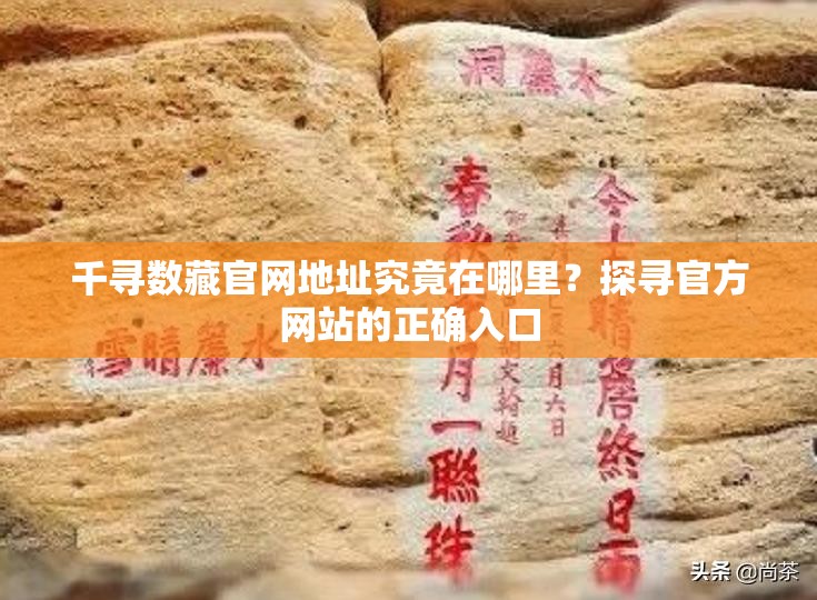 千寻数藏官网地址究竟在哪里？探寻官方网站的正确入口