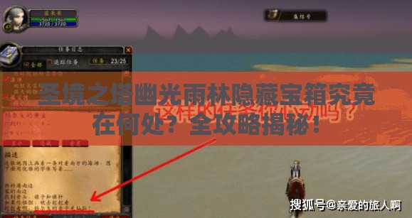 圣境之塔幽光雨林隐藏宝箱究竟在何处？全攻略揭秘！