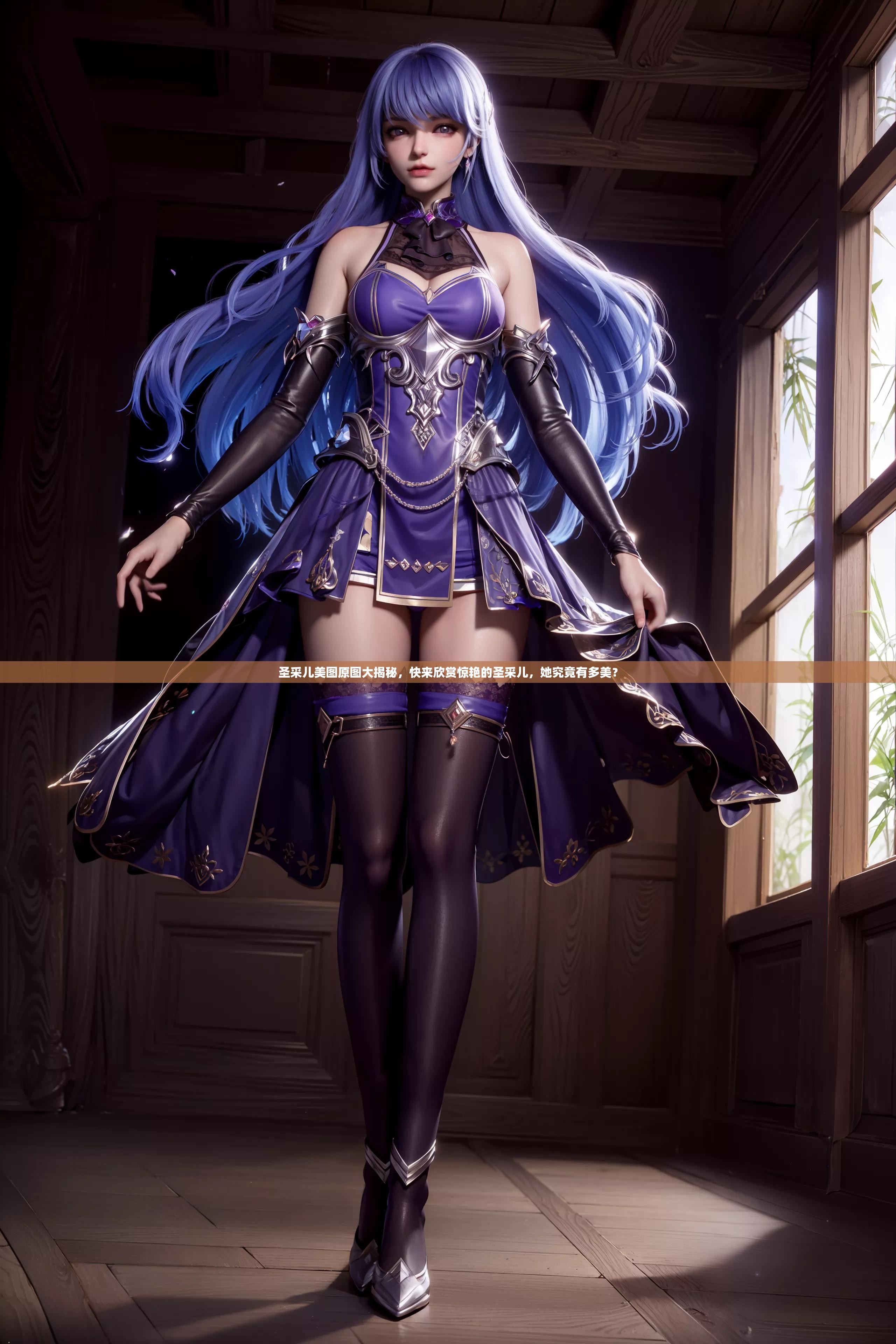 圣采儿美图原图大揭秘，快来欣赏惊艳的圣采儿，她究竟有多美？