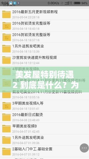 美发屋特别待遇 2 到底是什么？为何能引发广泛关注？快来一探究竟