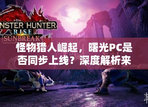 怪物猎人崛起，曙光PC是否同步上线？深度解析来袭