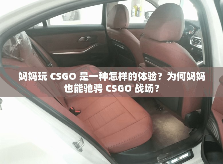 妈妈玩 CSGO 是一种怎样的体验？为何妈妈也能驰骋 CSGO 战场？