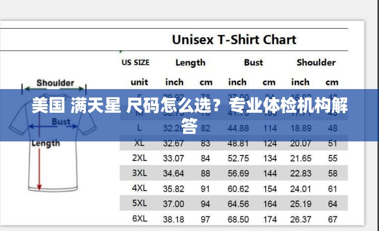 美国 满天星 尺码怎么选？专业体检机构解答