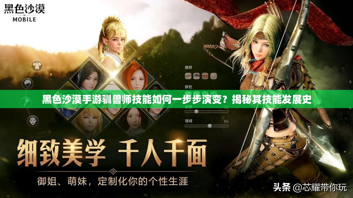 黑色沙漠手游驯兽师技能如何一步步演变？揭秘其技能发展史