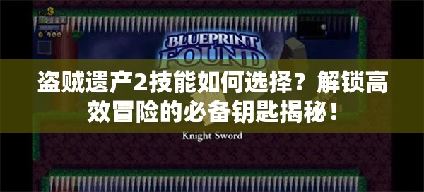 盗贼遗产2技能如何选择？解锁高效冒险的必备钥匙揭秘！