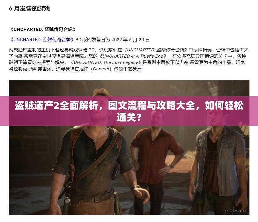 盗贼遗产2全面解析，图文流程与攻略大全，如何轻松通关？