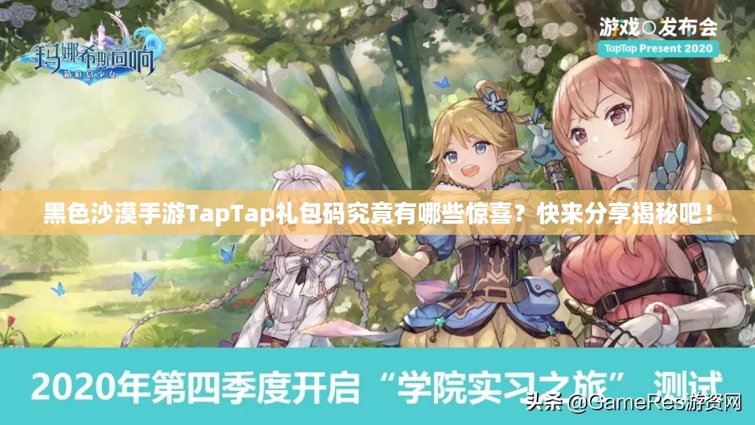 黑色沙漠手游TapTap礼包码究竟有哪些惊喜？快来分享揭秘吧！