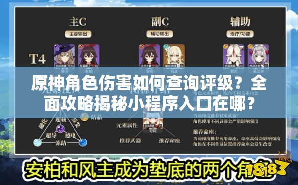 原神角色伤害如何查询评级？全面攻略揭秘小程序入口在哪？