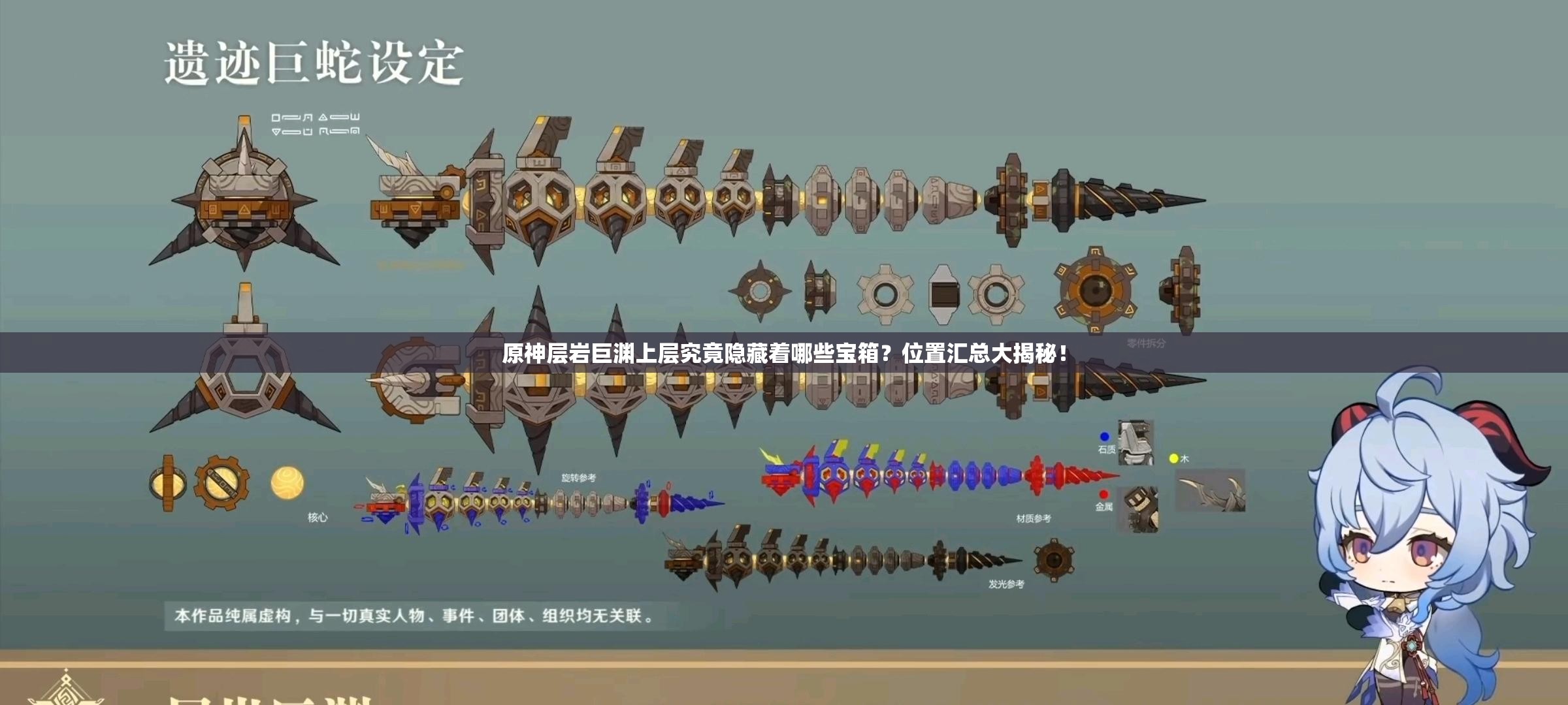 原神层岩巨渊上层究竟隐藏着哪些宝箱？位置汇总大揭秘！