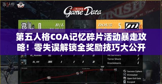 第五人格COA记忆碎片活动暴走攻略！零失误解锁全奖励技巧大公开